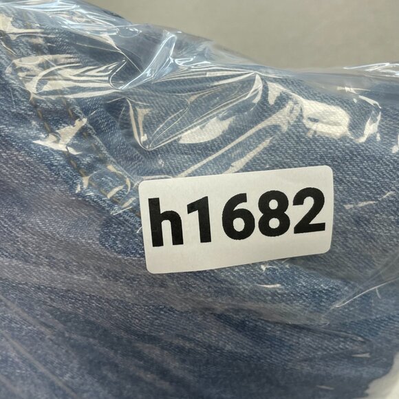 NEW Women's 8/R Long Sleeve Utility Baggy Denim Jumpsuit Universal Thread h1682 - Picture 9 of 9